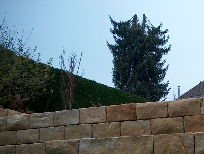 Mur en pierre de sable
Sandsteinmauer